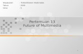 Pertemuan 13 Future of Multimedia