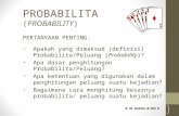 PROBABILITA  ( PROBABILITY )