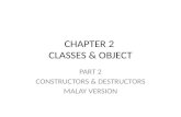 CHAPTER 2  CLASSES & OBJECT