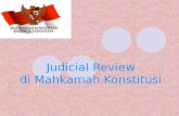 Judicial Review di Mahkamah Konstitusi