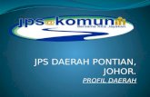 JPS DAERAH PONTIAN, JOHOR. PROFIL DAERAH
