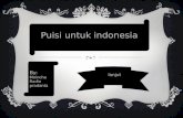 Puisi untuk indonesia