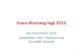 Gaza diserang lagi 2012