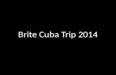 Brite Cuba Trip 2014