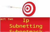 Ip Subnetting Subnetmask
