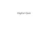 Digital Quiz