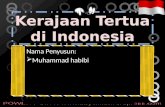 Kerajaan Tertua di  Indonesia