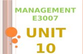 MANAGEMENT E3007