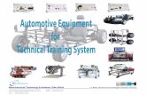 Automotive EquipmentforTechnical Training System