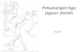 Petualangan tiga jagoan soleh_illustration by Hafiz