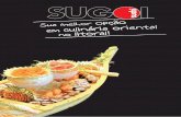 Sugoi Sushi - Cardapio