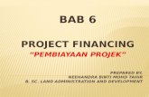 Bab 6 - Pembiayaan Projek Pembangunan