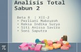 Analisis Total Sabun 2