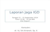 Laporan Jaga IGD 21-9-2014 (Ulan) Diare