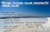 Hutang piutang dalam perspektif islam