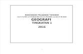 Rancangan Mengajar Tahunan Geografi Tingkatan 1 2016