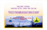 Proses Pengambilan Tanah Di Sabah Jun 2012