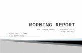 Morning Report 16 12 15