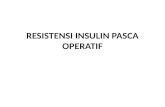 Resistensi Insulin Pasca Operatif