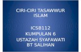 Ciri-ciri Tasawwur Islam