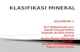 Klasifikasi Mineral Silika