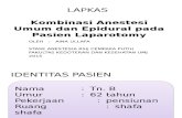 Anestesi Epidural Dan Umum Pada Laparatomy