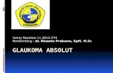 Case Sulit - Glaukoma Absolut (Yunny)