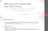Rheumatoid Arthritis - Radiologi