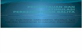 Pemantauan Dan Stimulasi Perkembangan Balita - Buku KIA TDD TDL - Dr Paksi