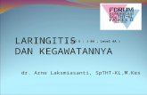 Dr Arne Sptht-kl Laringitis