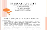 Revised Muzakarah 1