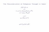 Tajdeed-e-Fikriyat-e-Islam by Allama Muhammad Iqbal