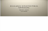 Kuliah Statistika Spasial Pertemuan i