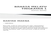 Bahasa Melayu-tingkatan-1 (Banyak Makna)