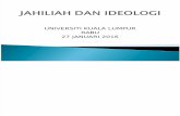 Jahiliah Dan Ideologi