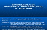 Epidemiologi Penyakit Periodontal & Gingiva