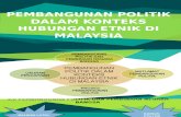 Pembangunan Politik Dalam Konteks Hubungan Etnik Di Malaysai