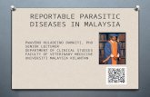 Reportable Parasitic Diseases in Malaysia