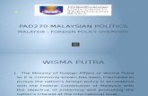 Malaysia's Foreign Policy Overview