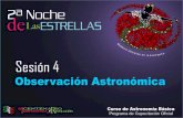 Curso Teorico Sesion 4 - Astronomia Observacional