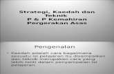 Strategi, Kaedah Dan Teknik PPG 2012