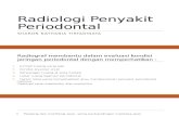 Radiologi Penyakit Periodontal