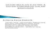 Sistem Bekalan Elektrik Dan Sistem Komunikasi Dalam Bangunan