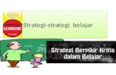Strategi-strategi Belajar