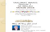 Taklimat Waris T1-2015