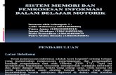 Sistem Memori Dan Pemrosesan Informasi Dalam Belajar Motorik