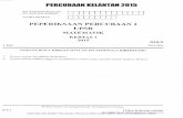 Percubaan UPSR 2015 - Kelantan - Matematik Kertas 1