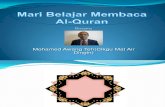 Mari Belajar Membaca Al Quran Bersama (1)