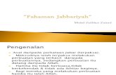 Fahaman Jabbariyah