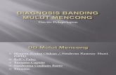 Diagnosis Banding Mulut Mencong